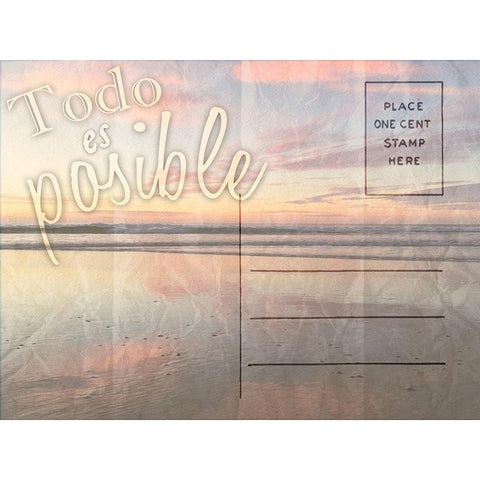 Todo Es Posible White Modern Wood Framed Art Print by Prime, Marcus