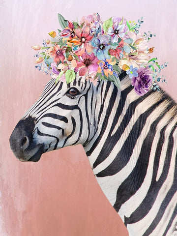 Ebony And Ivory Princess White Modern Wood Framed Art Print with Double Matting by Prime, Marcus