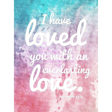 Everlasting Love Black Modern Wood Framed Art Print by Prime, Marcus