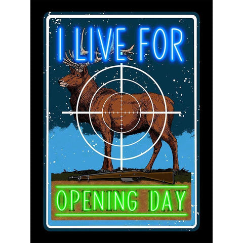 Opening Day 2 Black Modern Wood Framed Art Print with Double Matting by Prime, Marcus