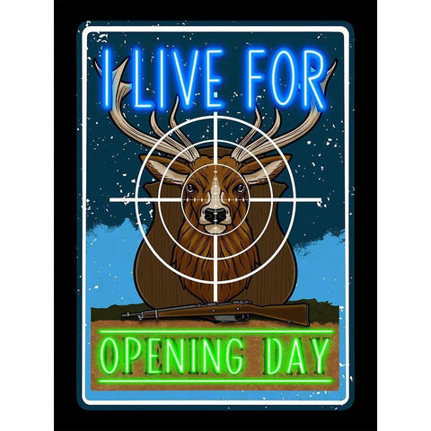 Opening Day 3 Gold Ornate Wood Framed Art Print with Double Matting by Prime, Marcus