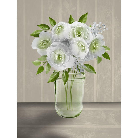 Lovely Bouquet 4 Gold Ornate Wood Framed Art Print with Double Matting by Prime, Marcus