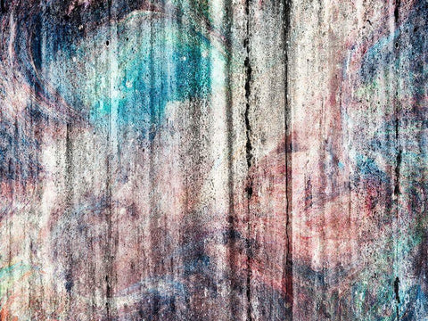 Refracted Fate White Modern Wood Framed Art Print with Double Matting by Prime, Marcus