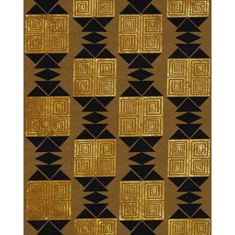Bogolan Tradition 5 White Modern Wood Framed Art Print by Prime, Marcus