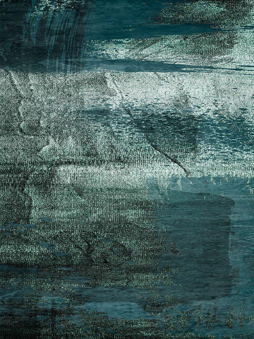 Jade Empire 1 Black Ornate Wood Framed Art Print with Double Matting by Prime, Marcus