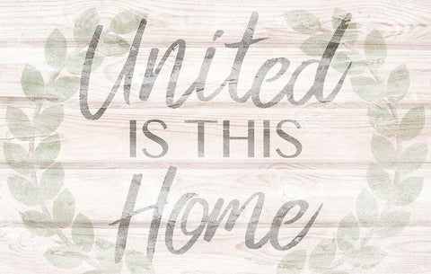 United Home 2 Black Ornate Wood Framed Art Print with Double Matting by Prime, Marcus