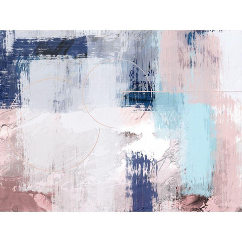 Spring Distressed 2 Black Modern Wood Framed Art Print by Prime, Marcus