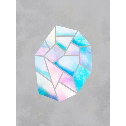 Shattered Dreams 2 White Modern Wood Framed Art Print by Prime, Marcus