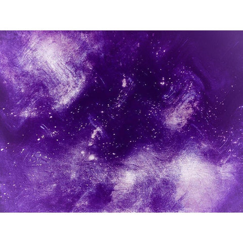 Ultra Violet Deeps Gold Ornate Wood Framed Art Print with Double Matting by Prime, Marcus