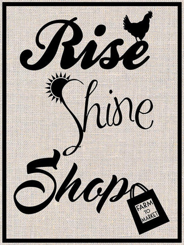 Rise Shine Shop White Modern Wood Framed Art Print with Double Matting by Prime, Marcus