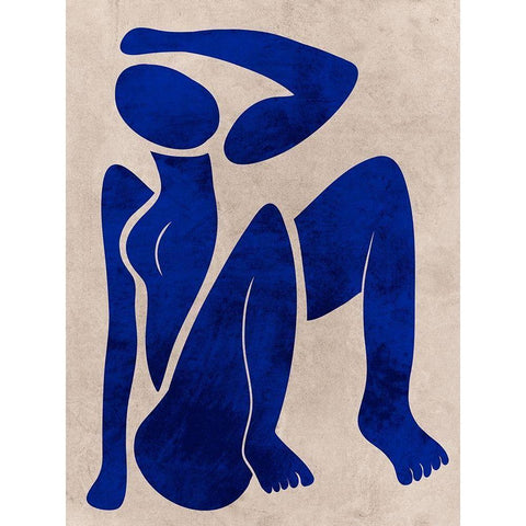 Postured Darling Black Modern Wood Framed Art Print with Double Matting by Prime, Marcus