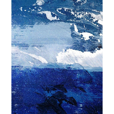 Evolutionary Streaks 2.jpg White Modern Wood Framed Art Print by Prime, Marcus