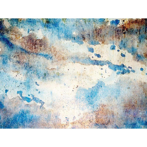 Corroded Views 1 Gold Ornate Wood Framed Art Print with Double Matting by Prime, Marcus