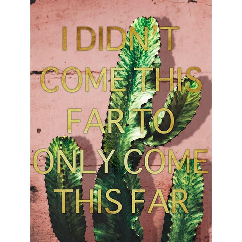 Come This Far Gold Ornate Wood Framed Art Print with Double Matting by Prime, Marcus