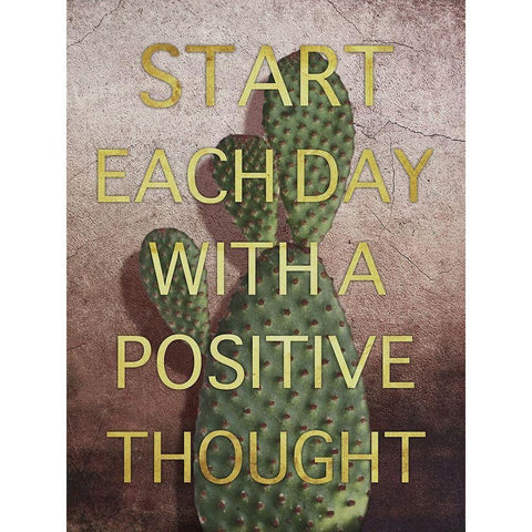 Positive Start White Modern Wood Framed Art Print by Prime, Marcus