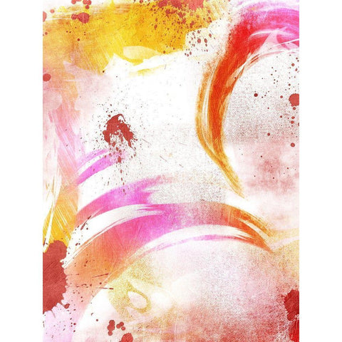 Juicy Prisma 1 Black Modern Wood Framed Art Print with Double Matting by Prime, Marcus