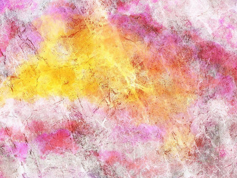 Juicy Aura White Modern Wood Framed Art Print with Double Matting by Prime, Marcus