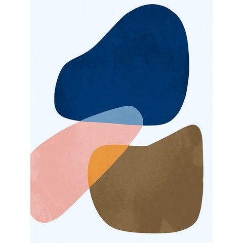Magical Rocks 2 White Modern Wood Framed Art Print by Prime, Marcus