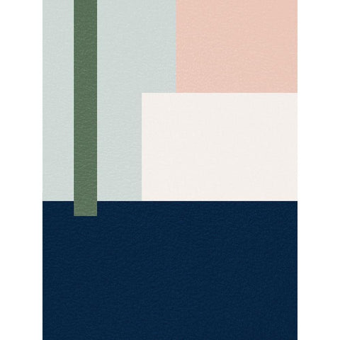 Blocks Galore 2 White Modern Wood Framed Art Print by Prime, Marcus
