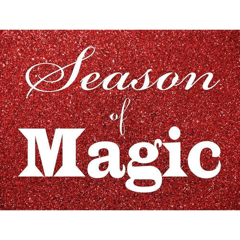Magical Season Black Modern Wood Framed Art Print by Prime, Marcus
