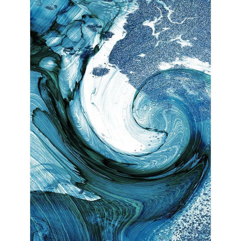 Nautical Stone 1 Gold Ornate Wood Framed Art Print with Double Matting by Prime, Marcus