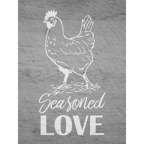 Seasoned Love 1 Gold Ornate Wood Framed Art Print with Double Matting by Prime, Marcus