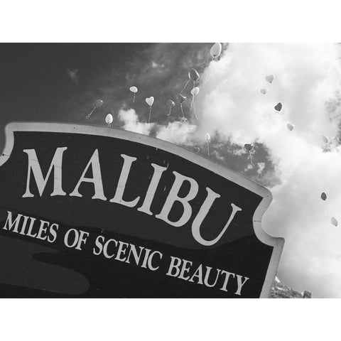 Scenic Malibu 1 Gold Ornate Wood Framed Art Print with Double Matting by Prime, Marcus