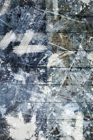 Hectic Indulgence 1 White Modern Wood Framed Art Print with Double Matting by Prime, Marcus