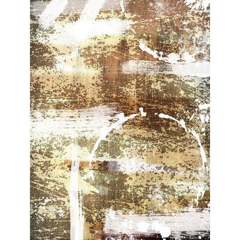 Chaotic Infusion 1 Black Modern Wood Framed Art Print with Double Matting by Prime, Marcus
