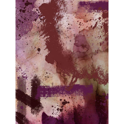 Passionate Love 1 Black Modern Wood Framed Art Print with Double Matting by Prime, Marcus