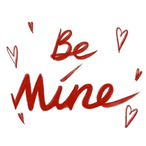 Be Mine 2 White Modern Wood Framed Art Print by Prime, Marcus