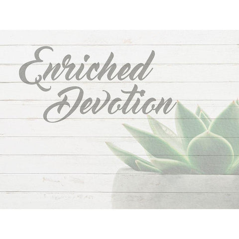 Enriched Devotion 1 Gold Ornate Wood Framed Art Print with Double Matting by Prime, Marcus