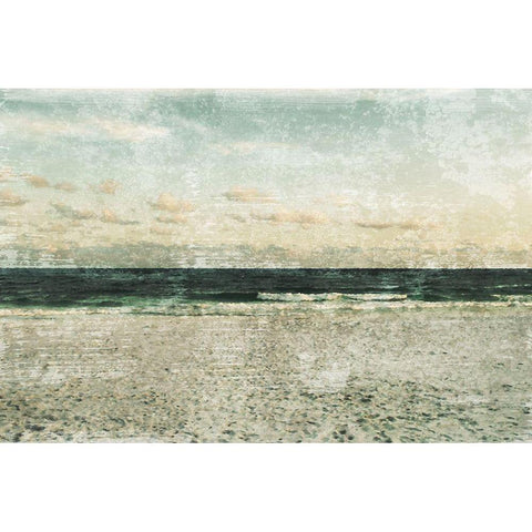 Invigorating Shore White Modern Wood Framed Art Print by Prime, Marcus