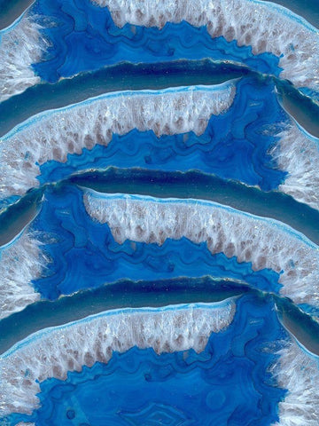Geodesy 1 Black Ornate Wood Framed Art Print with Double Matting by Prime, Marcus