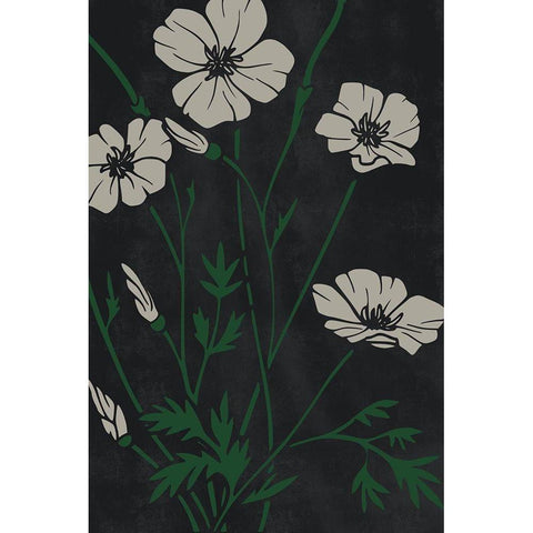 Growing Beauty Black Modern Wood Framed Art Print by Prime, Marcus