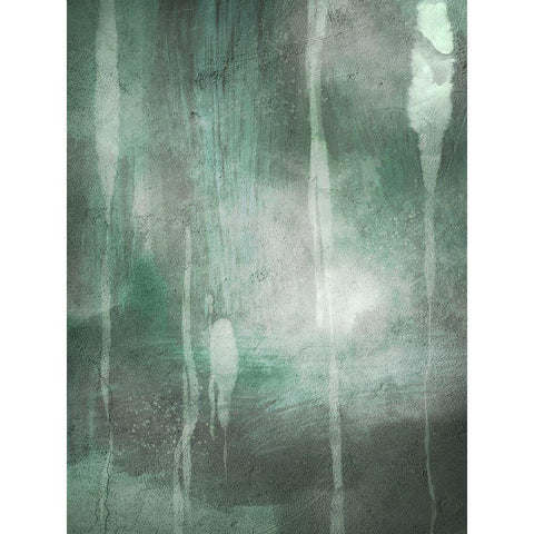 Jade Disturbance 1 White Modern Wood Framed Art Print by Prime, Marcus