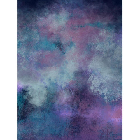 Amethyst Delight 1 Black Modern Wood Framed Art Print with Double Matting by Prime, Marcus