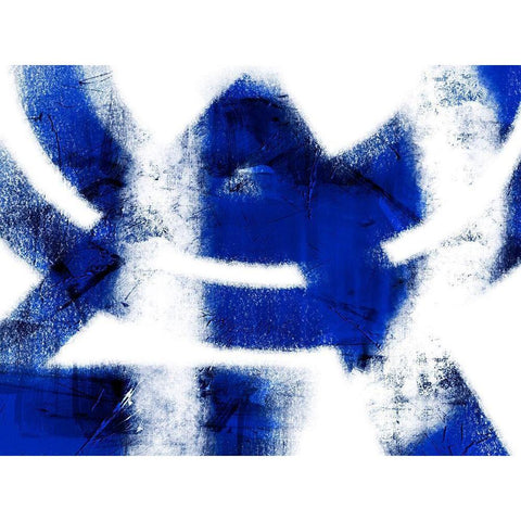 Azure Indulgence 4 White Modern Wood Framed Art Print by Prime, Marcus
