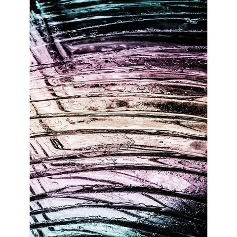 Fluorescent Wave 1 White Modern Wood Framed Art Print by Prime, Marcus