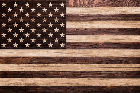 Natural America 1 White Modern Wood Framed Art Print with Double Matting by Prime, Marcus