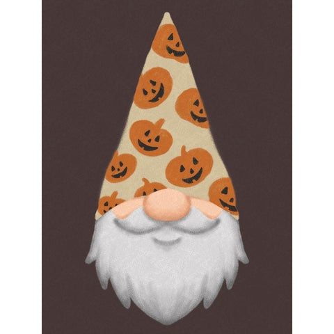 Fall Gnome 1 Black Modern Wood Framed Art Print by Prime, Marcus