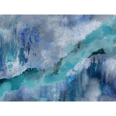Slashed Existence 1 Black Modern Wood Framed Art Print by Prime, Marcus