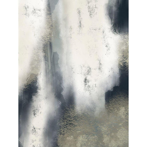 Systematic Obliteration 1 Black Modern Wood Framed Art Print with Double Matting by Prime, Marcus