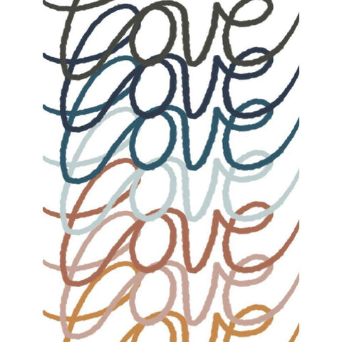 Urban Love 2 White Modern Wood Framed Art Print by Prime, Marcus