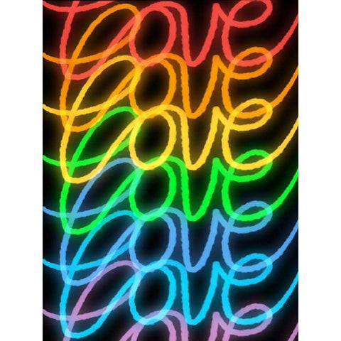 Urban Love 1 White Modern Wood Framed Art Print by Prime, Marcus