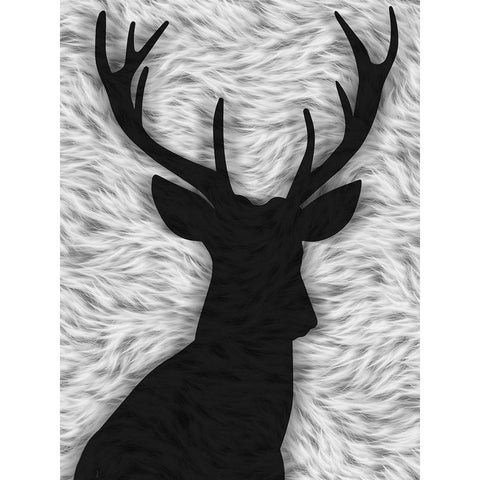 Forest Warmth 1 Black Modern Wood Framed Art Print with Double Matting by Prime, Marcus