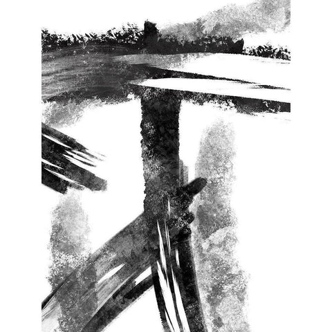 Striking Seams 1 White Modern Wood Framed Art Print by Prime, Marcus