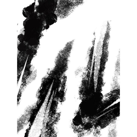Striking Seams 2 Black Modern Wood Framed Art Print by Prime, Marcus