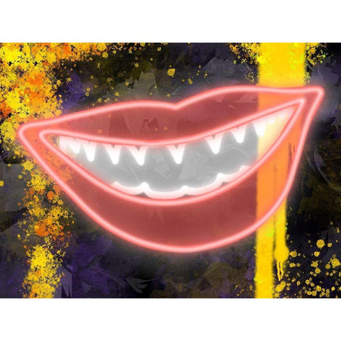 Urban Smile White Modern Wood Framed Art Print by Prime, Marcus