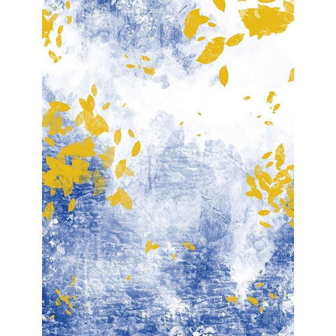 Fall Breeze Black Modern Wood Framed Art Print by Prime, Marcus
